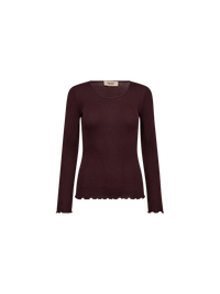 Mos Mosh MMElaine O - LS Seamless Tee Fudge - Fifi & Moose BoutiqueFifi & MooseFifi & Moose BoutiqueClothing