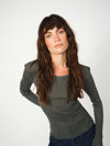 Mos Mosh MMElaine O - LS Seamless Tee Urban Chic - Fifi & Moose BoutiqueFifi & MooseFifi & Moose BoutiqueClothing