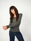 Mos Mosh MMElaine O - LS Seamless Tee Urban Chic - Fifi & Moose BoutiqueFifi & MooseFifi & Moose BoutiqueClothing