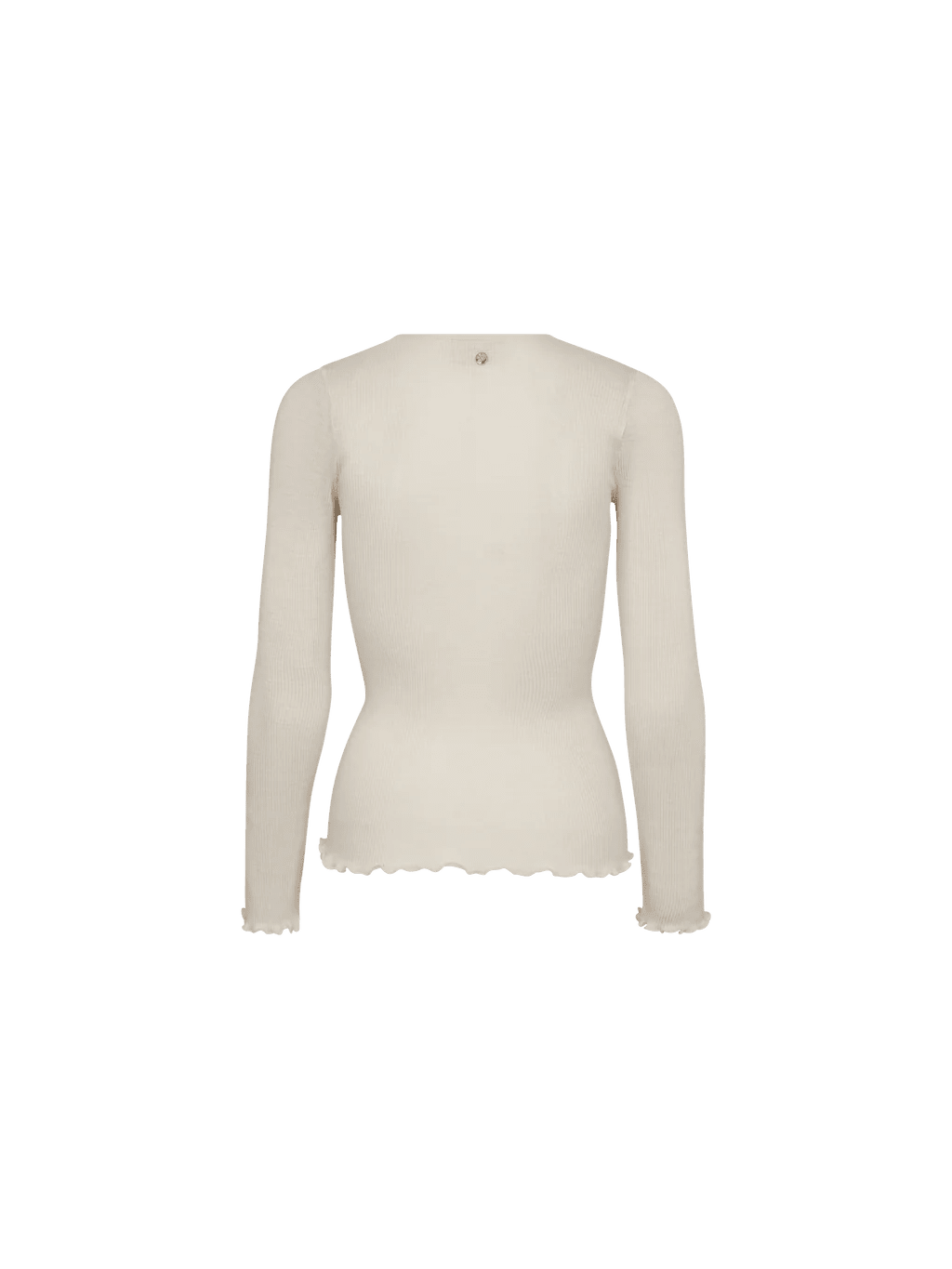 Mos Mosh MMElaine Seamless Silk O - LS Tee in Ecru - Fifi & Moose BoutiqueFifi & Moose BoutiqueFifi & Moose BoutiqueClothing