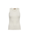 Mos Mosh MMElaine Seamless Tank Top Ecru - Fifi & Moose BoutiqueFifi & MooseFifi & Moose BoutiqueClothing
