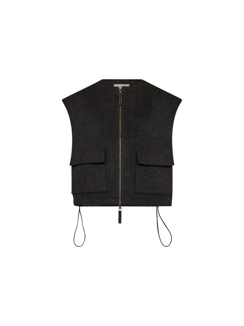 Mos Mosh MMElise Loisa Wool Vest - Fifi & Moose BoutiqueFifi & MooseFifi & Moose BoutiqueClothing