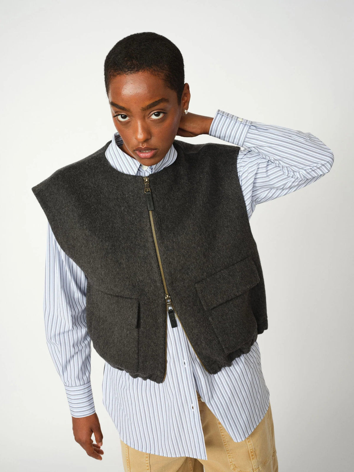 Mos Mosh MMElise Loisa Wool Vest - Fifi & Moose BoutiqueFifi & MooseFifi & Moose BoutiqueClothing