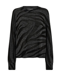 Mos Mosh MMHala Zebra Knit Pullover - Fifi & Moose BoutiqueFifi & Moose BoutiqueFifi & Moose BoutiqueClothing