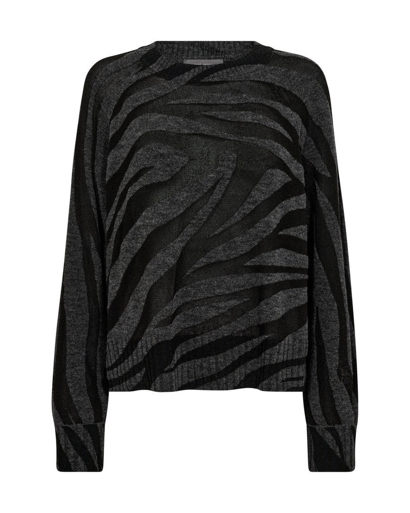 Mos Mosh MMHala Zebra Knit Pullover - Fifi & Moose BoutiqueFifi & Moose BoutiqueFifi & Moose BoutiqueClothing