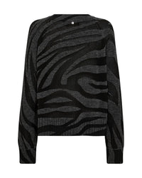 Mos Mosh MMHala Zebra Knit Pullover - Fifi & Moose BoutiqueFifi & Moose BoutiqueFifi & Moose BoutiqueClothing