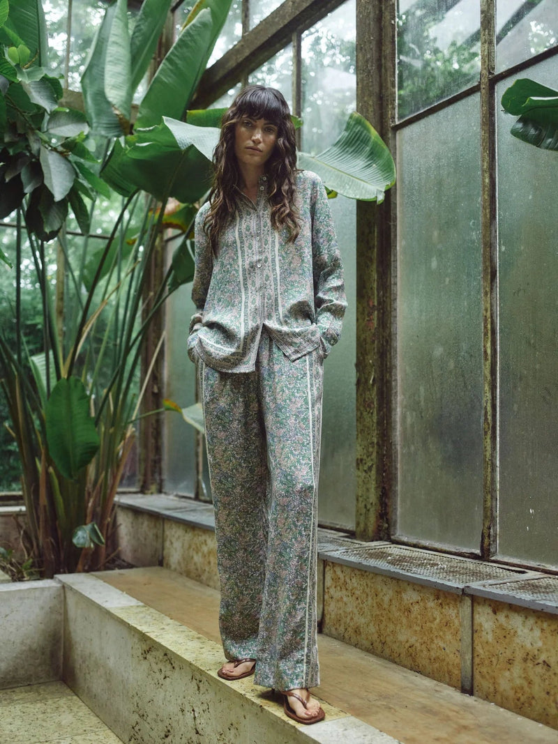 Mos Mosh MMKana Flowish Orchid Shirt - Fifi & Moose BoutiqueFifi & Moose BoutiqueFifi & Moose BoutiqueClothing