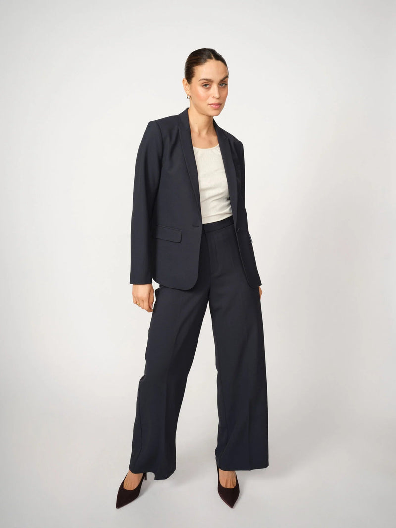 Mos Mosh MMLeya Miley Pant Salute Navy - Fifi & Moose BoutiqueFifi & Moose BoutiqueFifi & Moose BoutiqueClothing