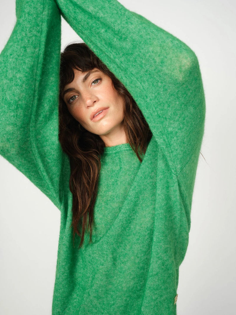 Mos Mosh MMMape O - Neck Knit - Fifi & Moose BoutiqueFifi & Moose BoutiqueFifi & Moose BoutiqueClothing