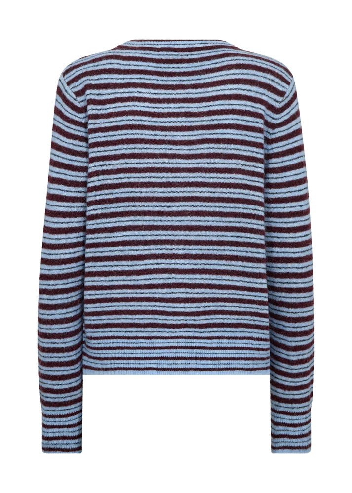Mos Mosh MMMilvi Stripe Cardigan - Fifi & Moose BoutiqueFifi & Moose BoutiqueFifi & Moose BoutiqueCardigans