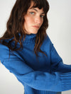 Mos Mosh MMRola Bine Rollneck Knit Blue Lolite - Fifi & Moose BoutiqueFifi & MooseFifi & Moose BoutiqueClothing
