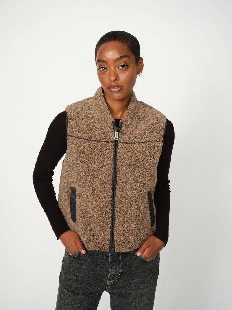 Mos Mosh MMRowe Teddy Waistcoat - Fifi & Moose BoutiqueFifi & MooseFifi & Moose BoutiqueClothing
