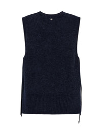 Mos Mosh MMThora Tie Knit Vest - Fifi & Moose BoutiqueFifi & Moose BoutiqueFifi & Moose BoutiqueTop