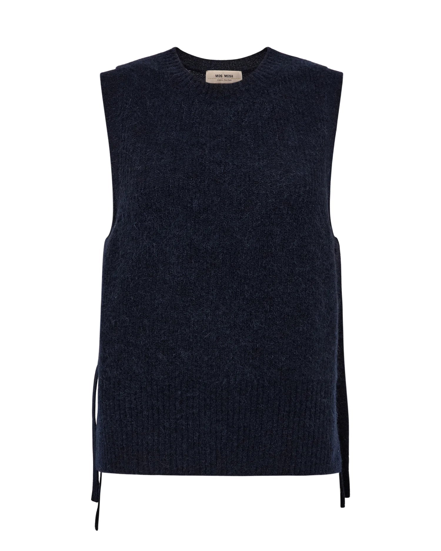 Mos Mosh MMThora Tie Knit Vest - Fifi & Moose BoutiqueFifi & Moose BoutiqueFifi & Moose BoutiqueTop