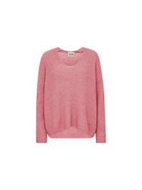 Mos Mosh MMThora V - Neck Knit in Dusty Rose - Fifi & Moose BoutiqueFifi & Moose BoutiqueFifi & Moose BoutiqueClothing