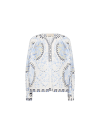 Mos Mosh MMWylde Orchid Blouse in Brunnera Blue - Fifi & Moose BoutiqueFifi & Moose BoutiqueFifi & Moose BoutiqueBlouse