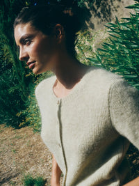 Mosh Mosh MMThora SS Knit Cardigan in Ecru - Fifi & Moose BoutiqueFifi & Moose BoutiqueFifi & Moose BoutiqueCardigans