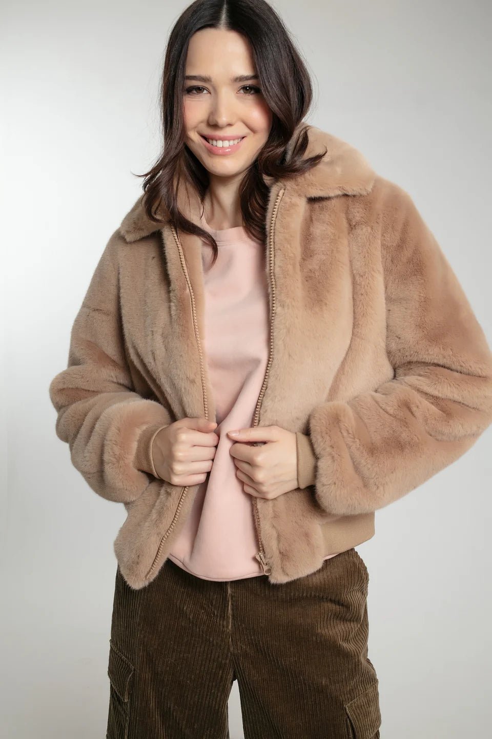 Nooki Beatrix Faux Fur Bomber - Fifi & Moose BoutiqueFifi & MooseFifi & Moose BoutiqueClothing