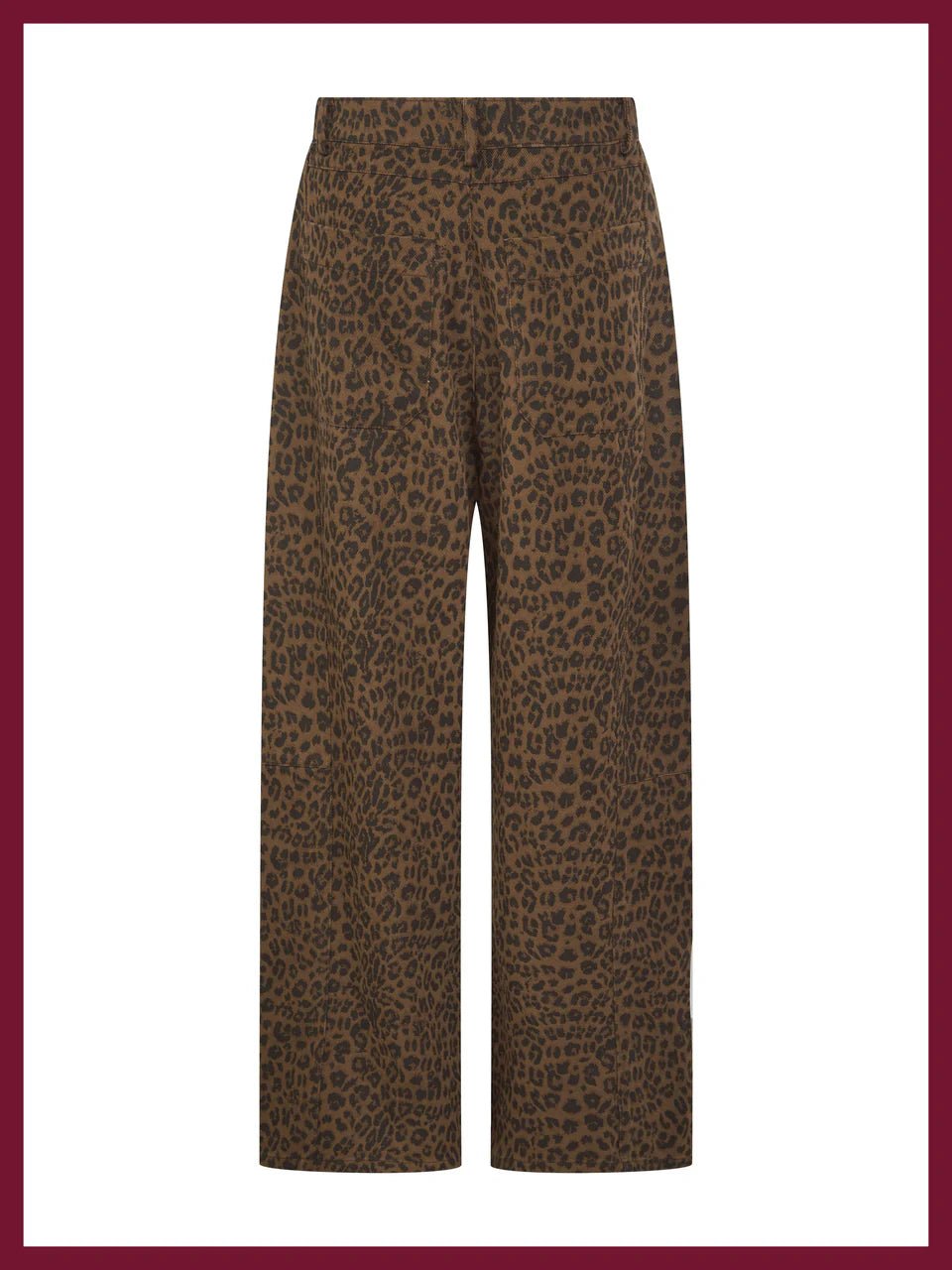 Nooki Ditta Leopard Barrel Leg jeans - Fifi & Moose BoutiqueFifi & Moose BoutiqueFifi & Moose BoutiqueJeans