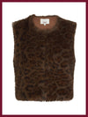 Nooki Edelweiss Faux Fur Gilet - Chocolate Leopard - Fifi & Moose BoutiqueFifi & Moose BoutiqueFifi & Moose BoutiqueCoats & Jackets