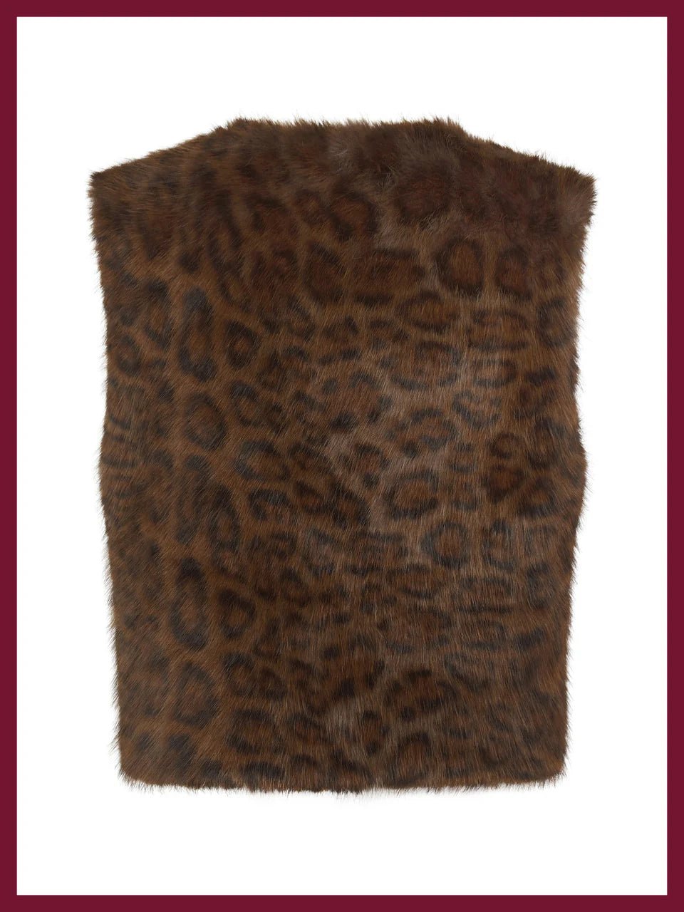 Nooki Edelweiss Faux Fur Gilet - Chocolate Leopard - Fifi & Moose BoutiqueFifi & Moose BoutiqueFifi & Moose BoutiqueCoats & Jackets