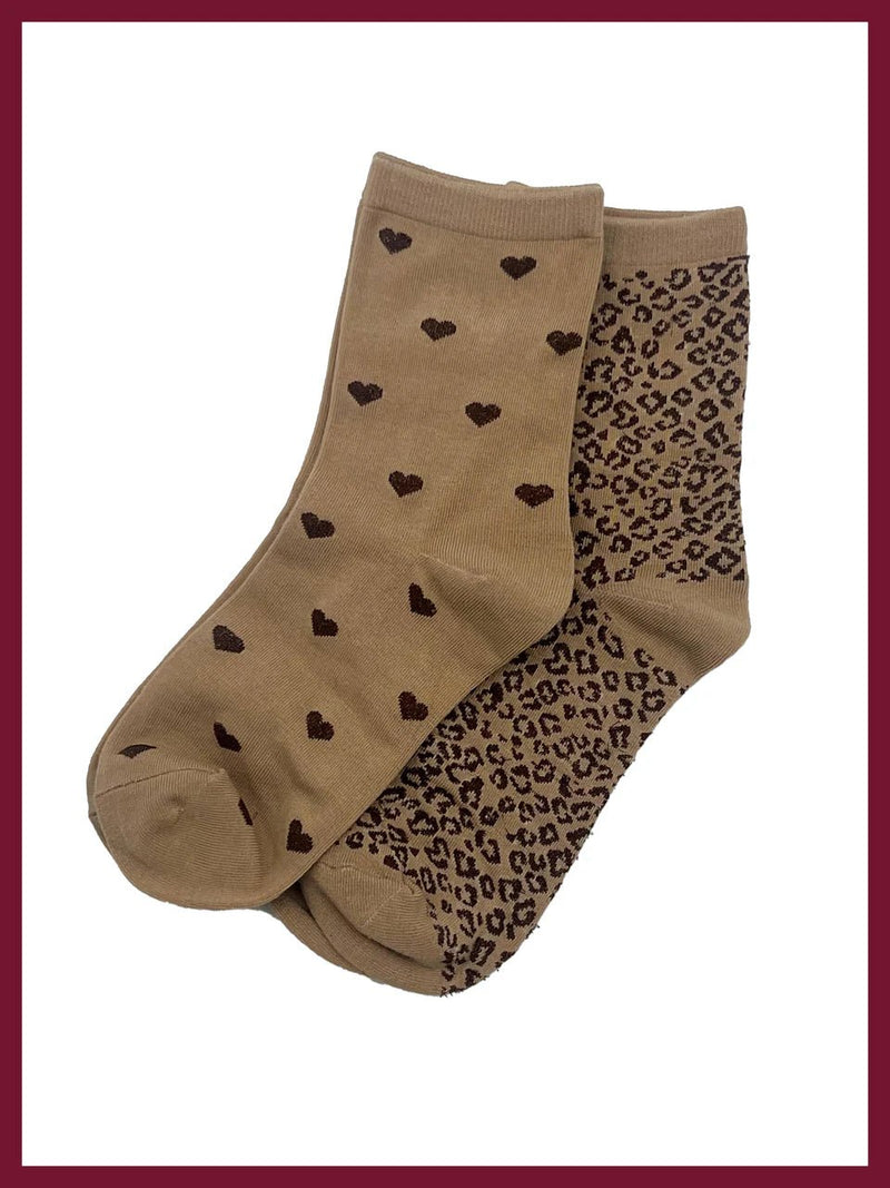 Nooki Love Leo Sock Set - Camel - Fifi & Moose BoutiqueFifi & Moose BoutiqueFifi & Moose BoutiqueClothing