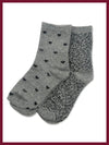 Nooki Love Leo Sock Set - Grey - Fifi & Moose BoutiqueFifi & Moose BoutiqueFifi & Moose BoutiqueClothing