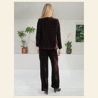 Nooki Sonia Tuxedo in Plum Leopard - Fifi & Moose BoutiqueFifi & Moose BoutiqueFifi & Moose BoutiqueCoats & Jackets