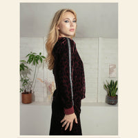 Nooki Tilda Bias Cut Skirt in Plum Leopard - Fifi & Moose BoutiqueFifi & Moose BoutiqueFifi & Moose BoutiqueClothing