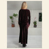 Nooki Tilda Bias Cut Skirt in Plum Leopard - Fifi & Moose BoutiqueFifi & Moose BoutiqueFifi & Moose BoutiqueClothing