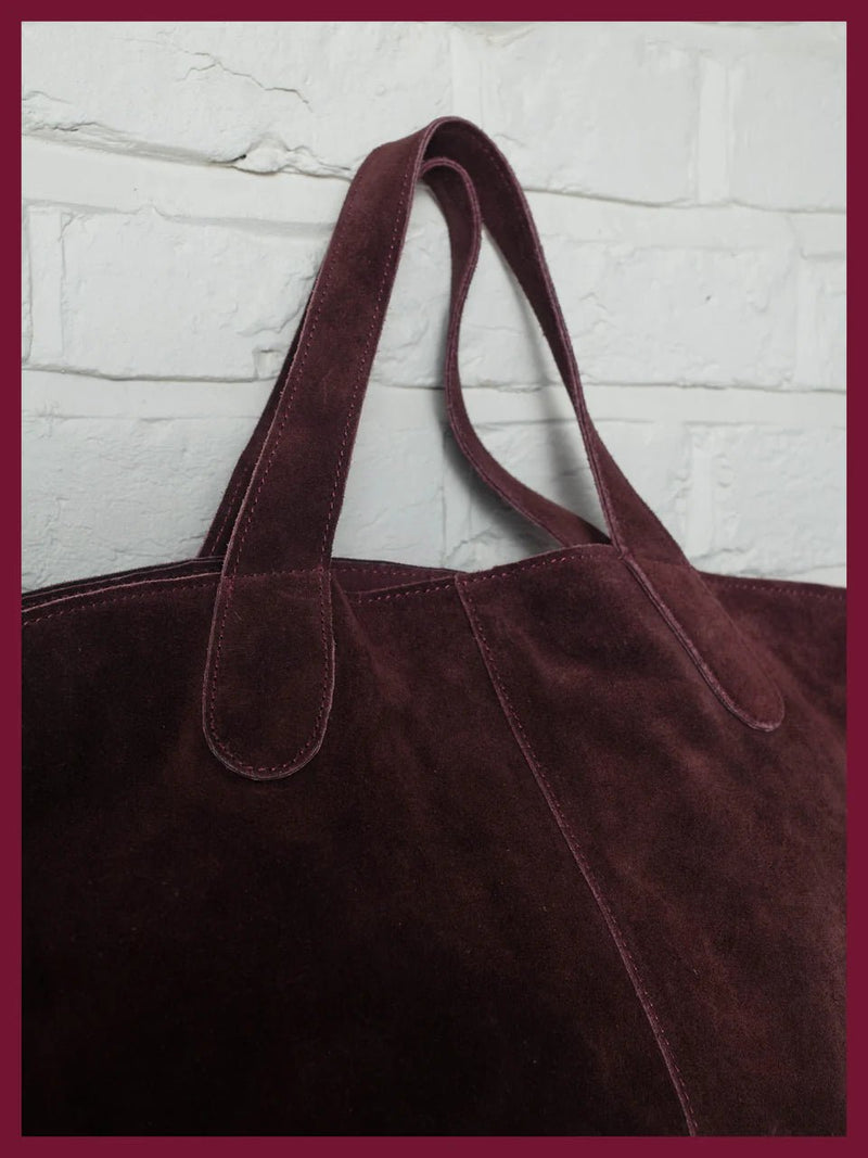 Nooki Vancouver Tote Bag - Plum - Fifi & Moose BoutiqueFifi & Moose BoutiqueFifi & Moose BoutiqueBag