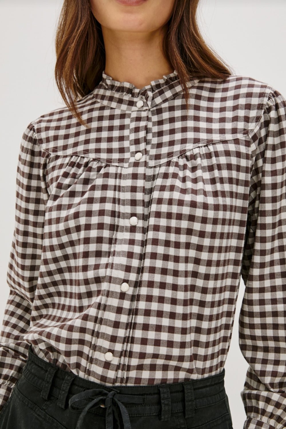 Rails Alanna Shirt - Chocolate Chip - Fifi & Moose BoutiqueFifi & MooseFifi & Moose BoutiqueClothing
