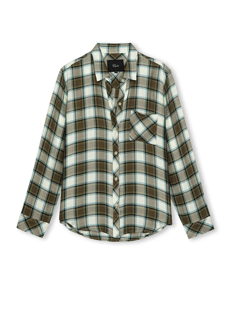Rails Hunter Shirt - Olive Stone Blue - Fifi & Moose BoutiqueFifi & MooseFifi & Moose BoutiqueClothing