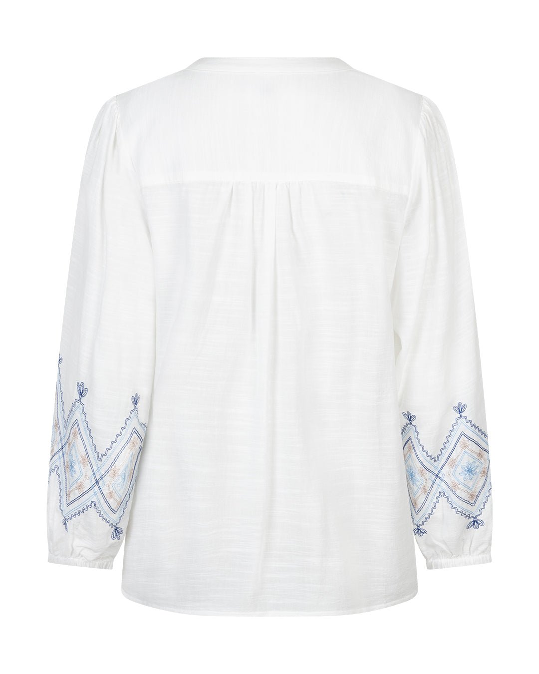 Red Button Blouse & Embroidery Top - Fifi & Moose BoutiqueFifi & Moose BoutiqueFifi & Moose BoutiqueBlouse Shirt