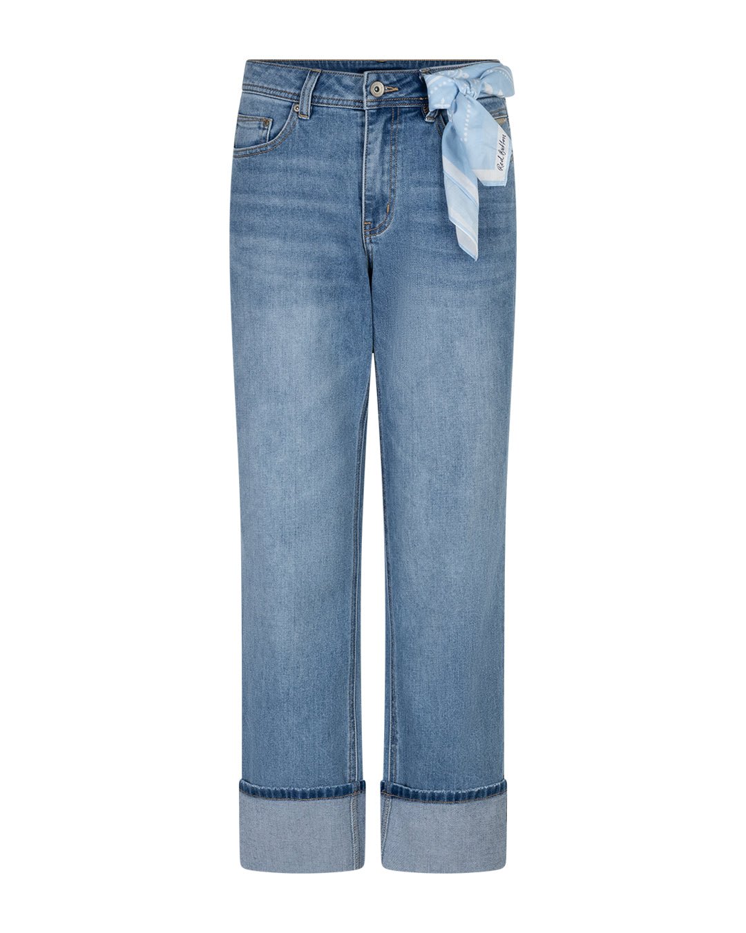 Red Button Kim High Hem & Scarf Jeans - Fifi & Moose BoutiqueFifi & Moose BoutiqueFifi & Moose BoutiqueJeans