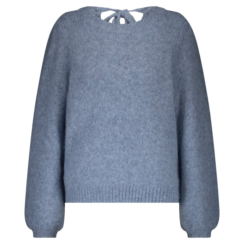 Red Button Sweater with Knot - Fifi & Moose BoutiqueFifi & MooseFifi & Moose BoutiqueClothing