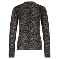 Red Button Sweet Animal Print Top - Fifi & Moose BoutiqueFifi & Moose BoutiqueFifi & Moose BoutiqueClothing