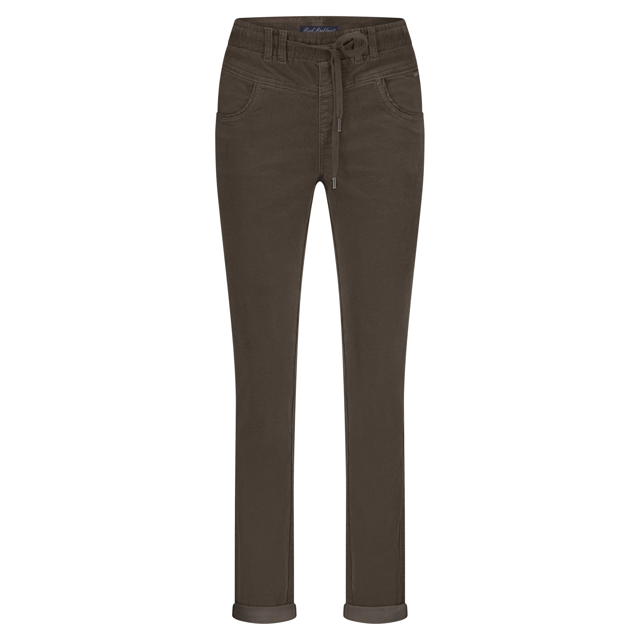 Red Button Tessy Velvet Jeans - Mud - Fifi & Moose BoutiqueFifi & MooseFifi & Moose BoutiqueClothing