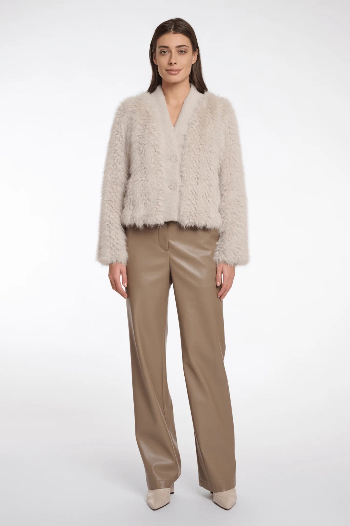 Rino & Pelle Chaimae Short faux fur jacket - Fifi & Moose BoutiqueFifi & MooseFifi & Moose BoutiqueCoats & Jackets