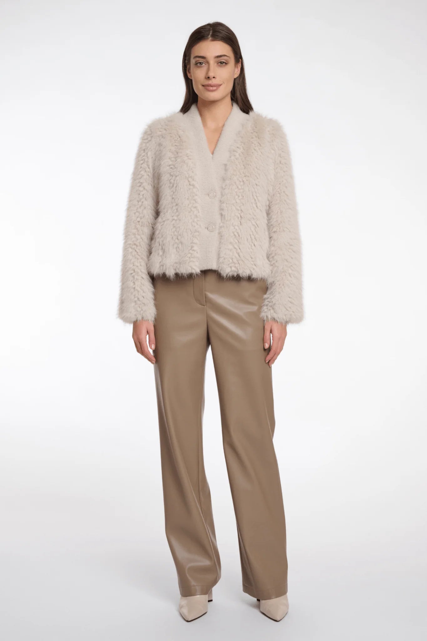 Rino & Pelle Chaimae Short faux fur jacket - Fifi & Moose BoutiqueFifi & MooseFifi & Moose BoutiqueCoats & Jackets