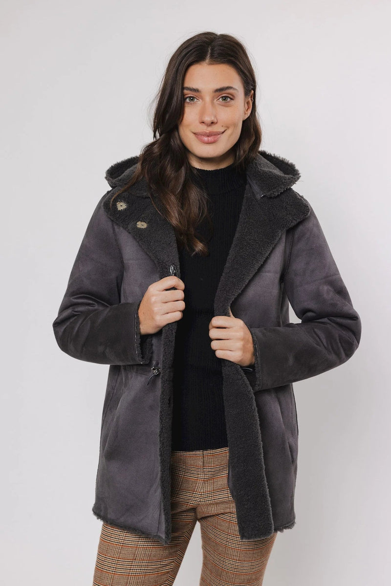 Rino & Pelle Dumi Reversible Hooded Coat - Fifi & Moose BoutiqueFifi & MooseFifi & Moose BoutiqueCoat