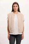 Rino & Pelle Elona Short Waitscoat in Stone - Fifi & Moose BoutiqueFifi & MooseFifi & Moose BoutiqueClothing