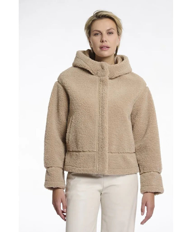 Rino & Pelle Felicia Hooded faux shearling jacket - Fifi & Moose BoutiqueFifi & Moose BoutiqueFifi & Moose BoutiqueCoats & Jackets