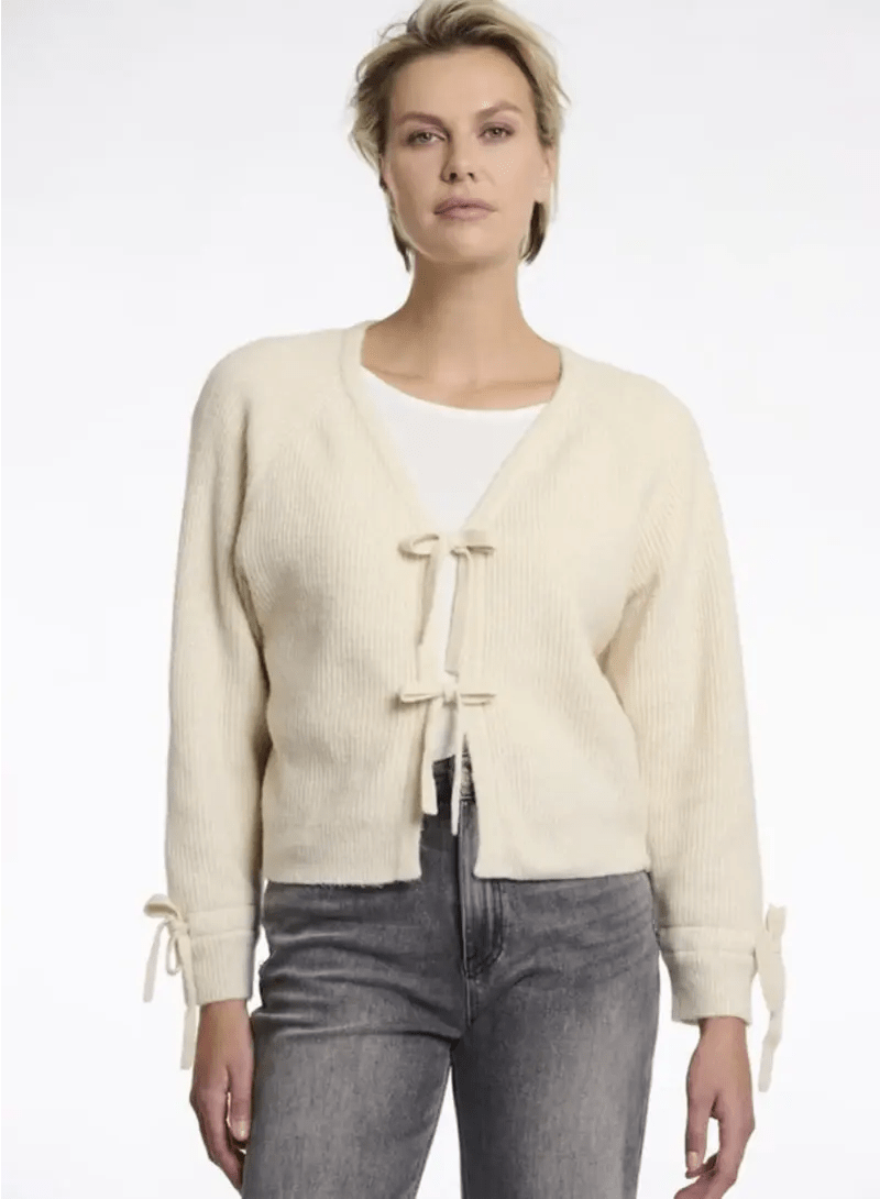 Rino & Pelle Gouke Knitted cardigan with bows - Fifi & Moose BoutiqueFifi & MooseFifi & Moose BoutiqueCardigans