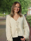 Rino & Pelle Gouke Knitted cardigan with bows - Fifi & Moose BoutiqueFifi & MooseFifi & Moose BoutiqueCardigans