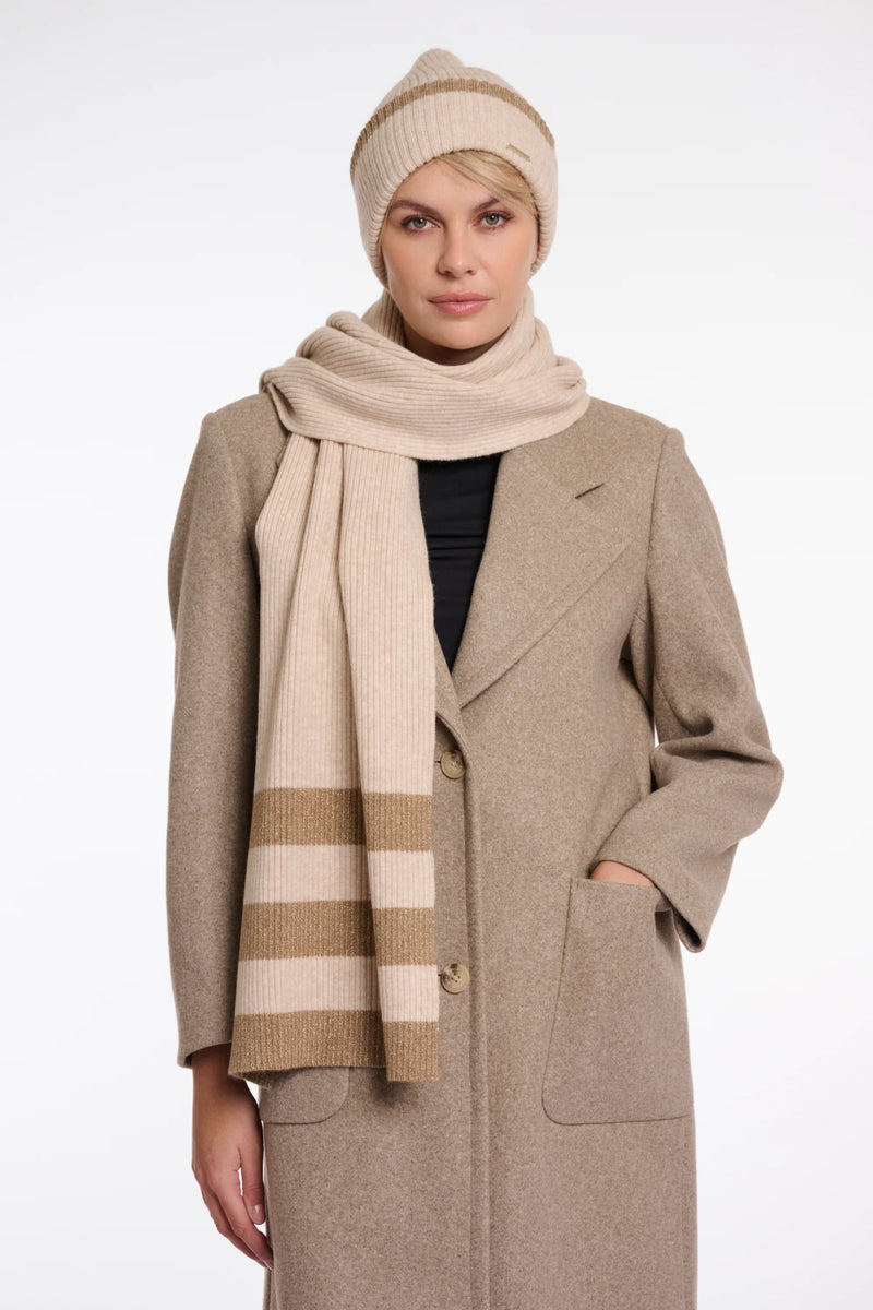 Rino & Pelle Hetty Knitted striped scarf - Fifi & Moose BoutiqueFifi & MooseFifi & Moose BoutiqueScarf