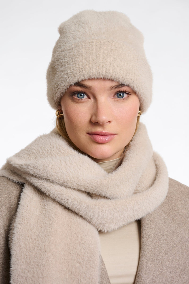 Rino & Pelle Knitted Nadine Beanie - Stone - Fifi & Moose BoutiqueFifi & Moose BoutiqueFifi & Moose BoutiqueKnit Hat