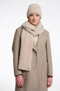 Rino & Pelle Leah Knitted Scarf - Stone - Fifi & Moose BoutiqueFifi & MooseFifi & Moose BoutiqueScarf