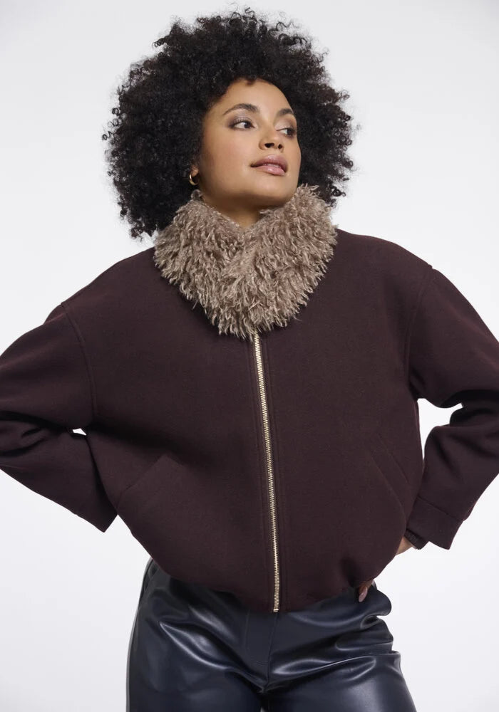 Rino & Pelle Banu Scarf in Mocha Latte