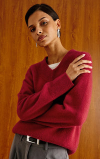 Rails Lidya Knit in Crimson